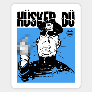 Husker Du Punk Sticker